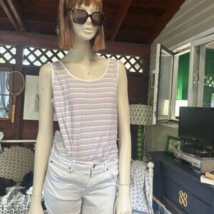 Striped Multicolor Tank Top